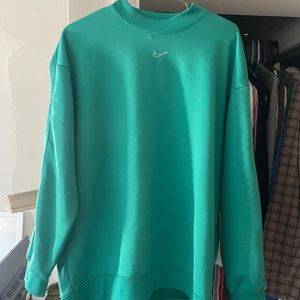 Nike Green Crewneck Sweatshirt